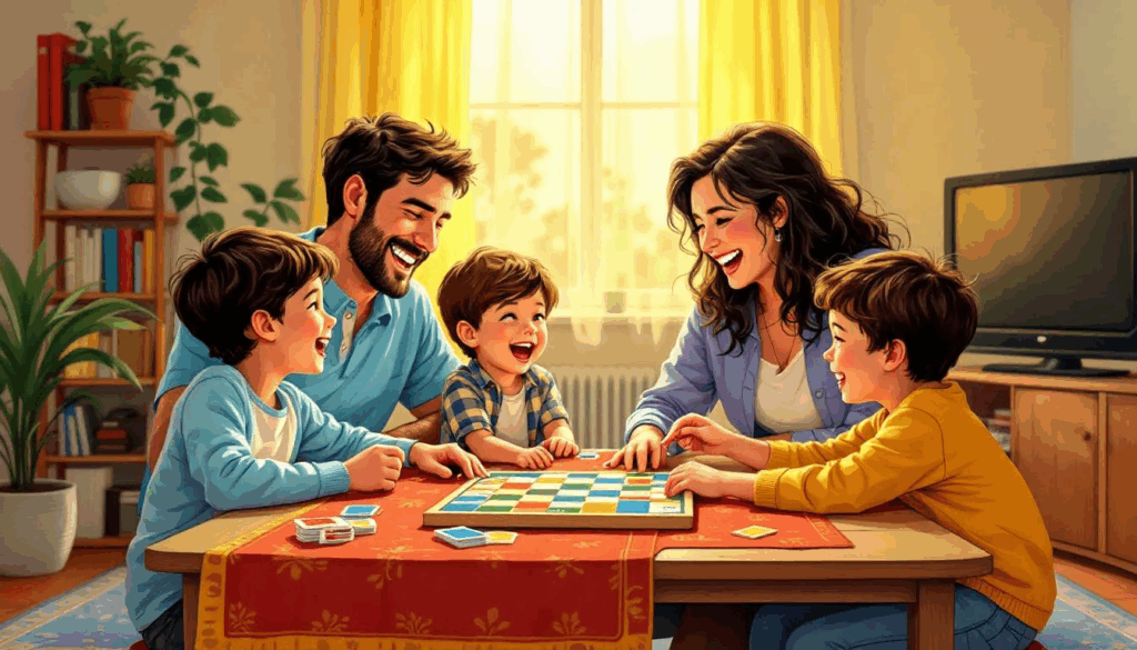 Spannende Spiele für Familien