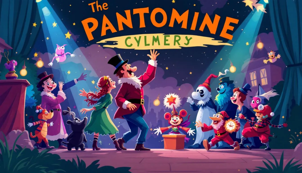 Verschiedene Pantomime Spielvarianten werden ausprobiert.