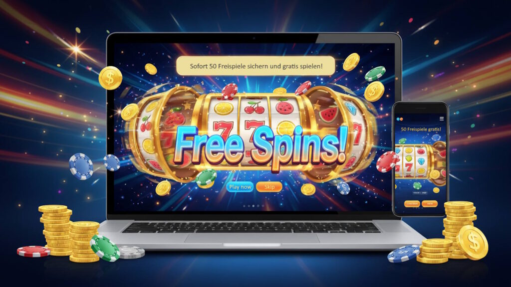 Online Casinos mit Freispielen gratis
