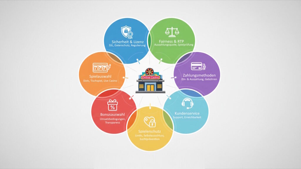 Testkriterien VIP Casinos