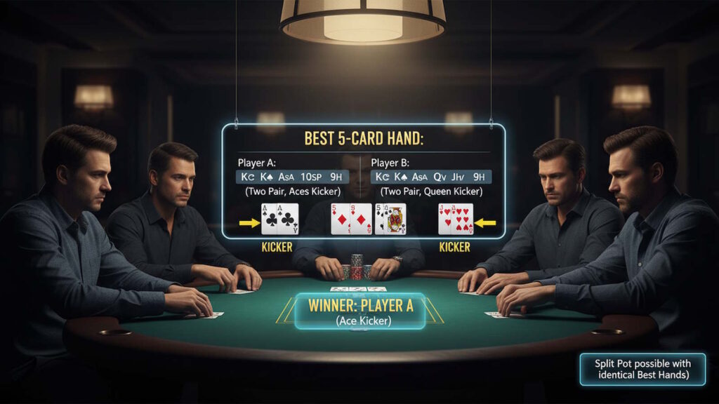 Vergleich Poker Hände Kicker
