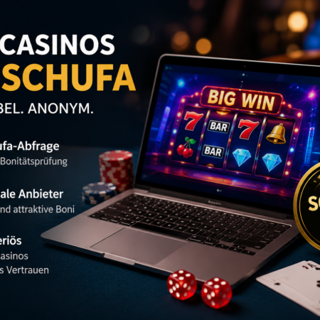 Online Casinos ohne Schufa 2026 – seriös spielen ohne Bonitätscheck