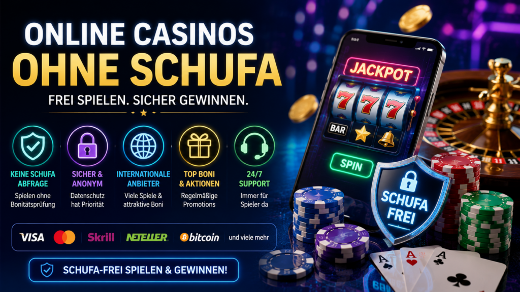 Online Casinos ohne Schufa Abfrage