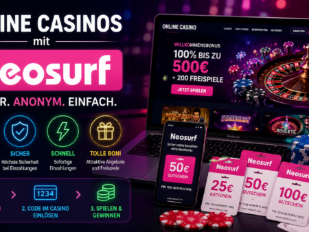 Online Casinos Neosurf 2026: Sichere Prepaid-Zahlungen im Überblick